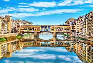 View of Ponte Vecchio. Florence, Italy