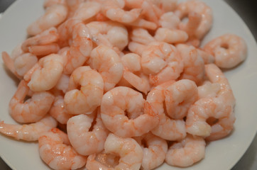 Fresh shrimps