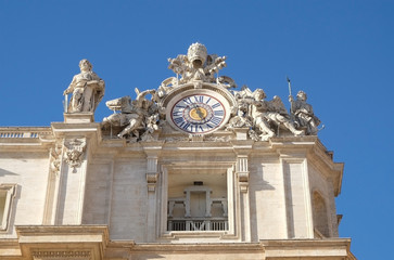 Clock at St. Peter's Cathedral