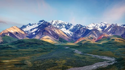 Crédence en verre imprimé Denali Parc national de l& 39 Alaska Denali
