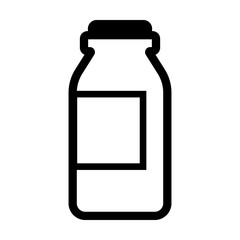 medical tank simple line icon