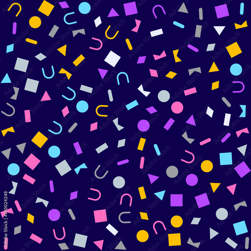 Poster seamless geometric pattern, web - design. you can find the seamless background in the 'swatches' pan