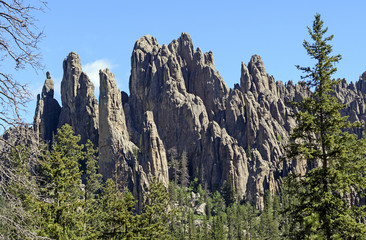 Dramatic Pinnacles in the the Mountains