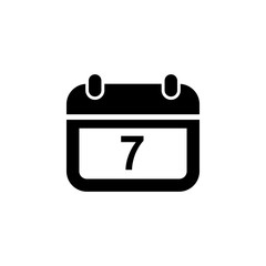 the calendar icon. Element of finance for mobile concept and web apps. Illustration icon for website design and development, app development. Premium icon