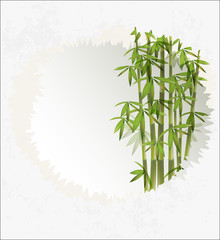 Traditional Chinese Painting, Template, Bamboos