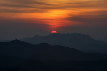Sunset Landscape.