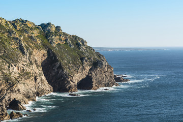 Fototapeta na wymiar Nature of the the Portuguese coastline