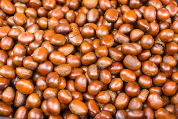 Delicious food Sweet chestnuts