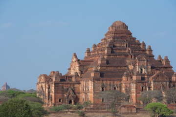 Naklejka premium Dhammayangyi temple The biggest Temple in Bagan, Myanmar
