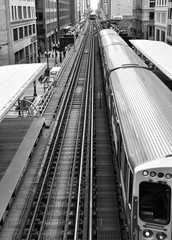 Subway train station platform © BradleyWarren