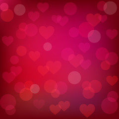 vector abstract st. valentine's background