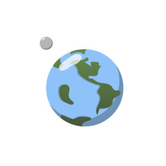 A global design isolated on background