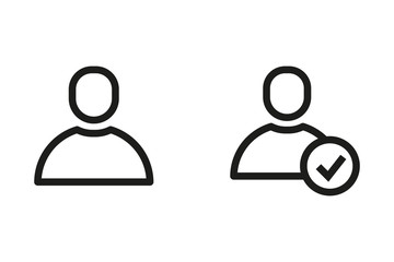 Account vector icon.