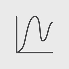 Illustration of data analysis graph