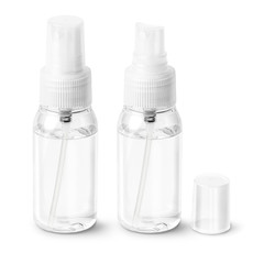 Spray bottle isolated