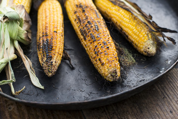 Roasted corn on the grill © Deyan Georgiev