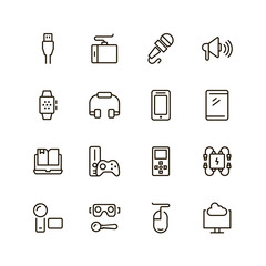 Device flat icon