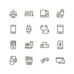 Device flat icon