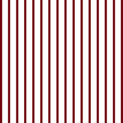 Seamless pattern with vertical red and white lines. Vector geometric background.