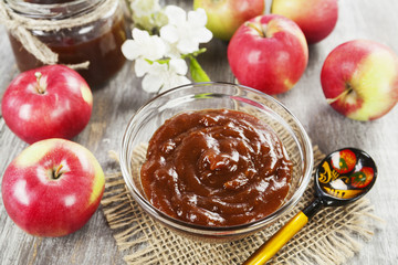 Fresh apple jam