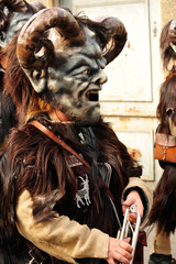 Disguised music band player