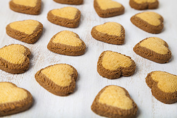 Greeting card for St. Valentine's Day.