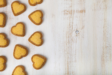 Greeting card for St. Valentine's Day.