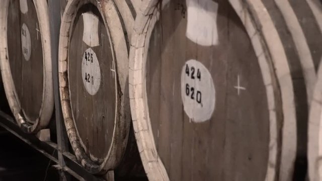 Whiskey and brandy distillery