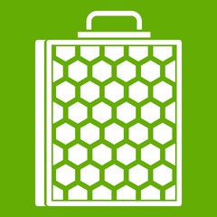 Honeycomb icon green