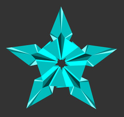 Obraz premium star, simple abstract image
