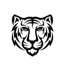tigers logo design vector