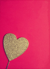 Valentines Day or love concept background, vintage color stylized