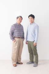 男性　親子