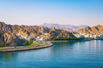 Foto op Plexiglas Waterfront of Muscat, Oman © Nancy Pauwels