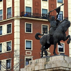 Reiterstandbild des Rodrigo Diaz de Vivar (auch: El Cid)