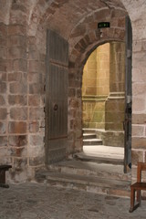 Fototapeta na wymiar Abbaye Mont Saint Michel Merveille