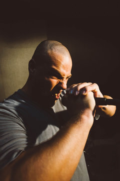 Rock singer