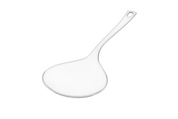 Kitchen Ladle Wireframe Style. Nice 3D Rendering
