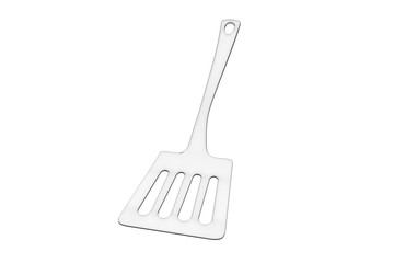 Kitchen Spatula Wireframe Style. Nice 3D Rendering
