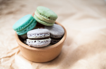 Cookies Macarons Sweet Biscuit