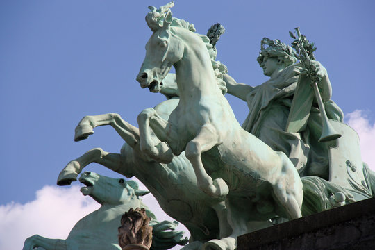 Quadrige du Grand Palais &agrave; Paris, France
