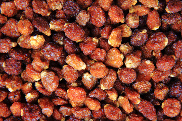 dried physalis texture