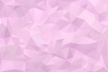Low poly romantic pink violet background