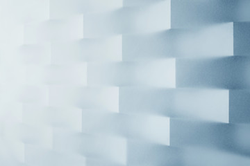 Abstract background with geometric shapes, gradient from white to blue