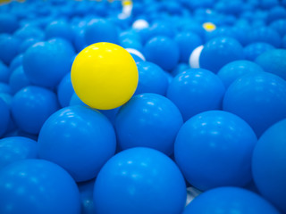 blue ball toy kid yellow background resource