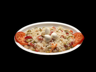 mixed rice salad