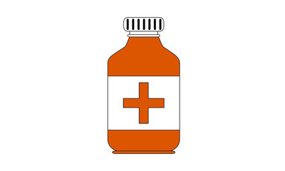 Payment Management Isolated medicine bottle icon graphic design