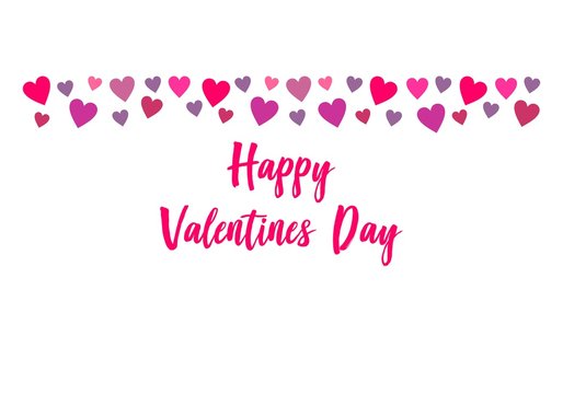 Happy Valentine's Day Celebration with Love Logo