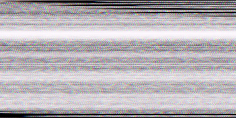 Distortion Television Glitch Background. Screen Noise Texture. No Signal Display. Bad Tv Lines.