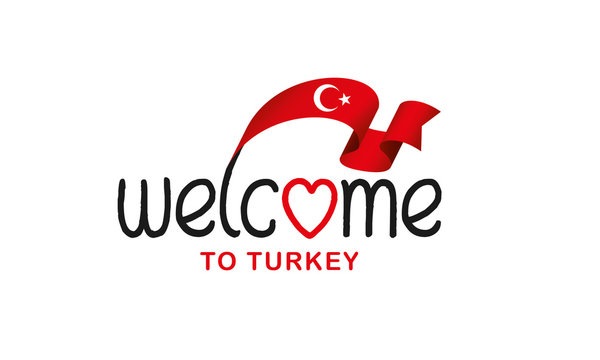 Turkey flag background
